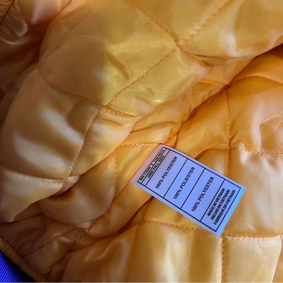 Iconic Purple and Gold Lakers Jacket - Heavyweight Satin - NWT - Size 2XL - Picture 12 of 14